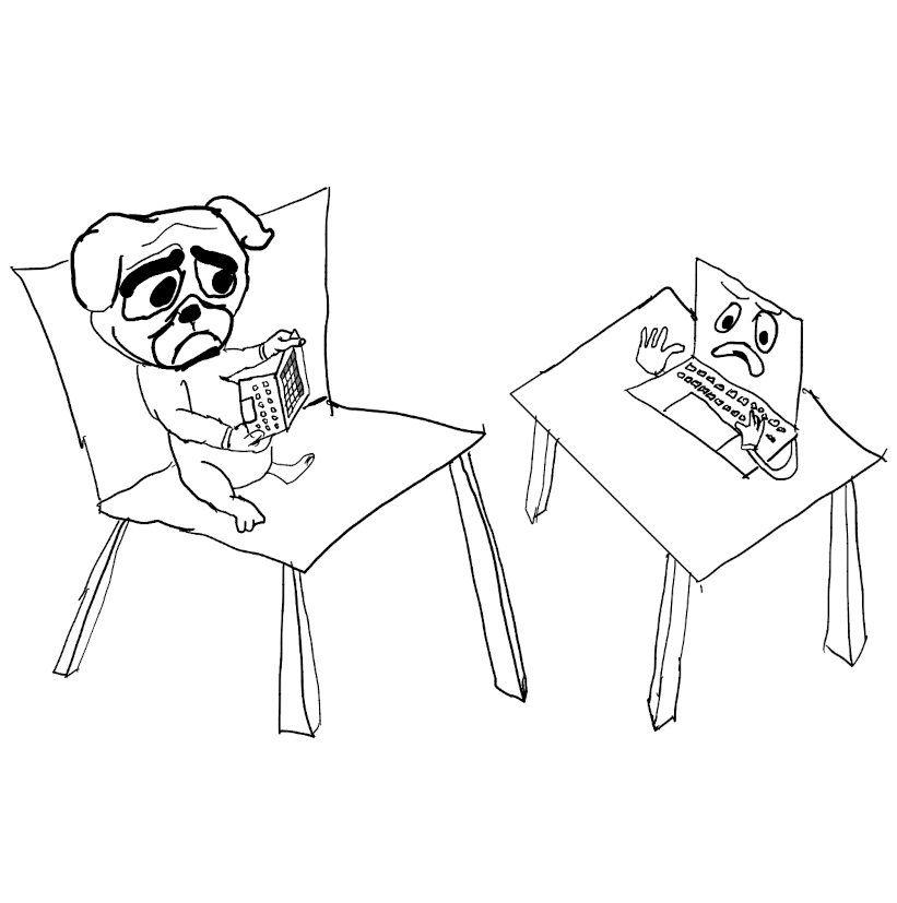 Decorative artwork loosely related to the surrounding topic, without conveying any essential information.